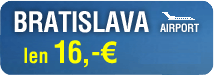 AIRPORT BRATISLAVA iba 16 euro